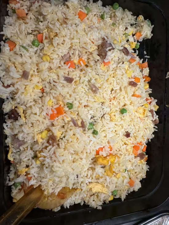 60. BBQ Pork Fried Rice 叉烧炒饭